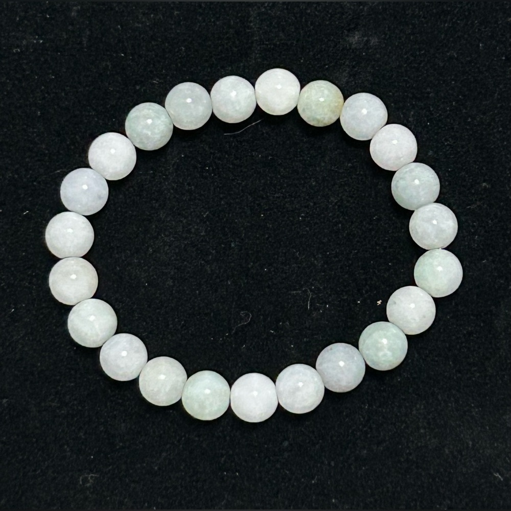 handmade beaded bracelet - Burma (Burmese) Jade